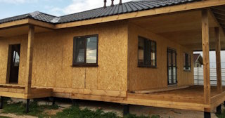 Одноэтажный дом из СИП панелей под ключ в Богородицке - доступные цены от 137306 рублей