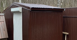 Сарай из металлопрофиля в Богородицке для дачи от Строй-Бгд от 42248 рублей