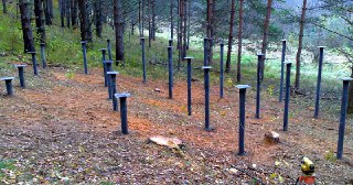Свайный фундамент Богородицк. Заказать под ключ цена от 2113 руб